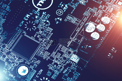 通信與自動(dòng)控制技術(shù)研究中的芯片電子電路板科技素材